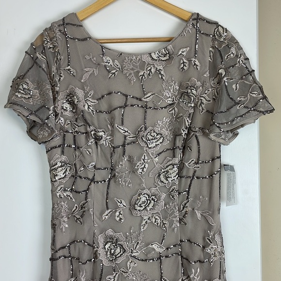 Alex Evenings Sequin Sheath Dress - Picture 3 of 11